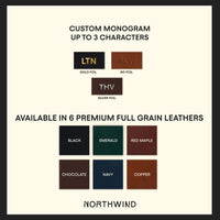 Personalized Leather Sunglass Case