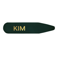 Personalized Leather Bookmark
