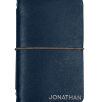 Refillable Small Notebook Sleeve with Stretch Cord | Handmade in the USA