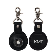 Personalized Leather AirTag Case