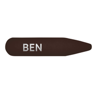 Personalized Leather Bookmark