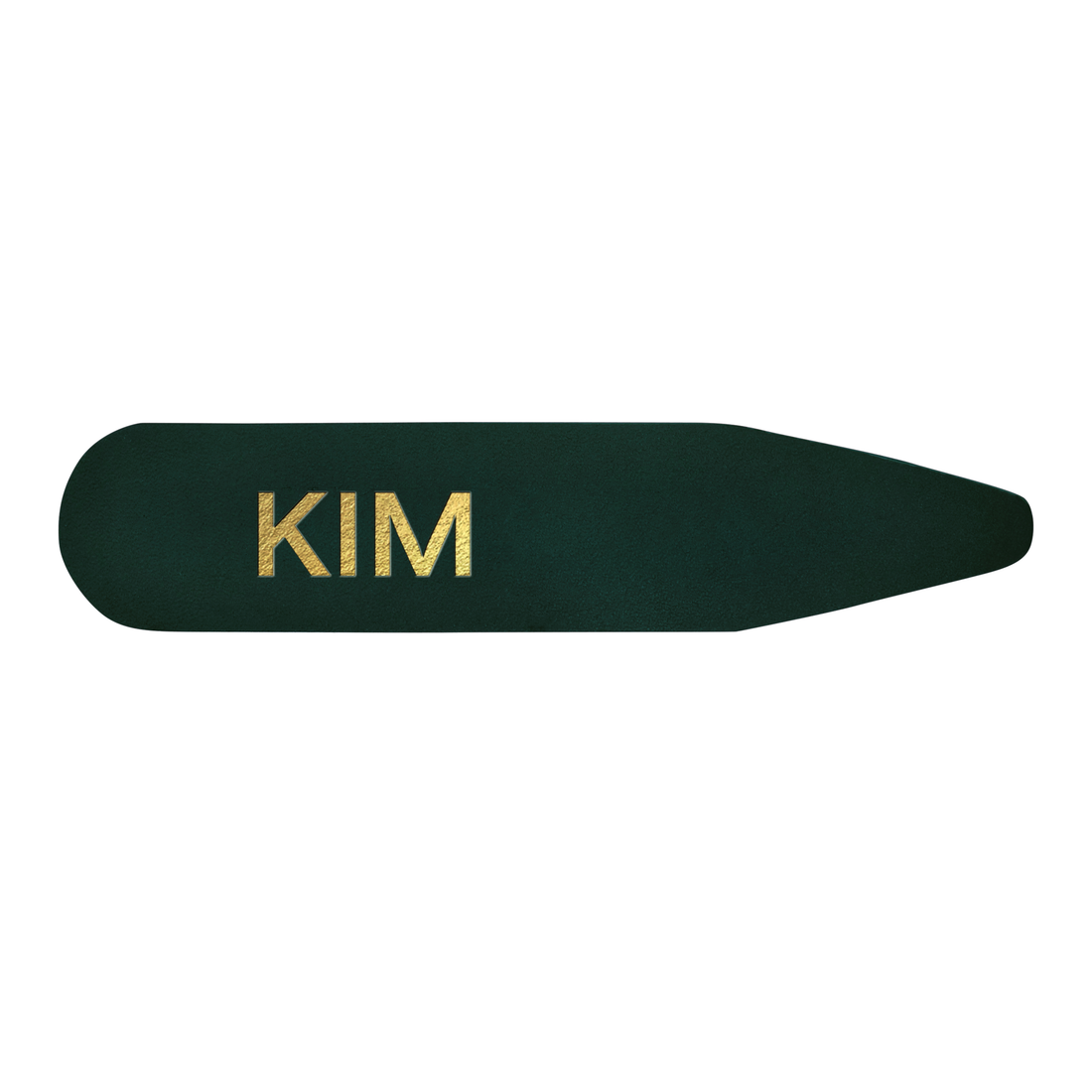 Personalized Leather Bookmark