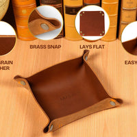 Personalized Snap Valet Tray