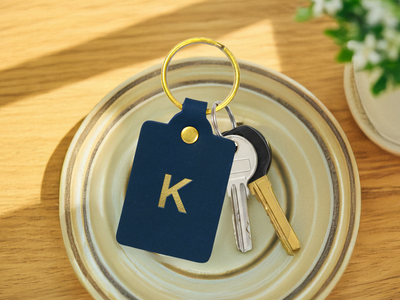 Rectangle Keychain