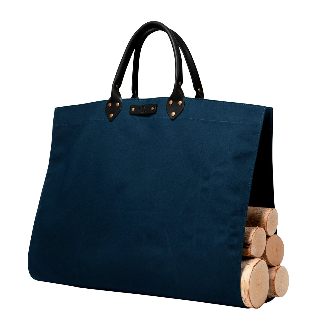 Personalized Canvas Log Carrier