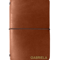 Refillable Small Notebook Sleeve with Stretch Cord | Handmade in the USA